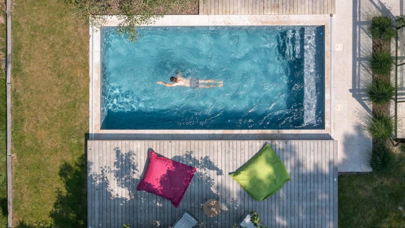Les tendances de piscine / l’esprit bien-être : Photo Nicolas Dohr