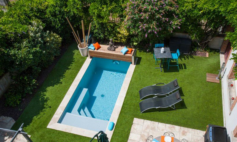 Trophée d'Argent 2021 de la piscine de moins de 10 m2 · l'esprit piscine