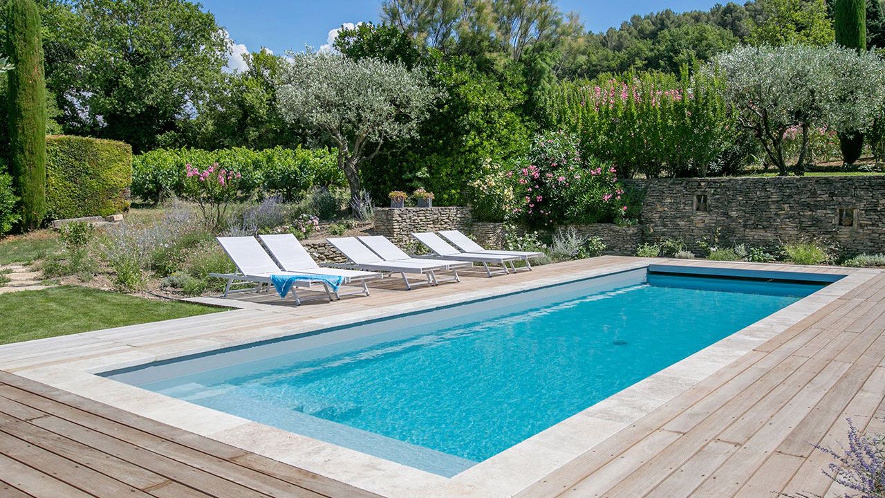 piscine jardin images et photos