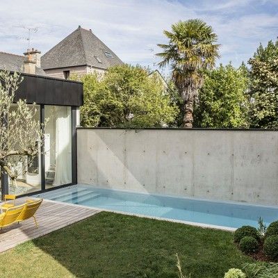 piscine en Ille-et-Vilaine construite par Piscines 35