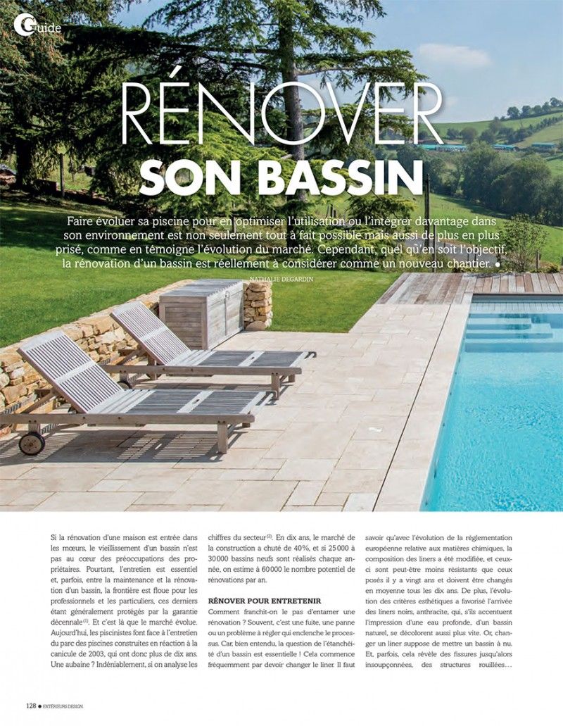 / Piscines : les clés d’une rénovation réussie : renovation piscine