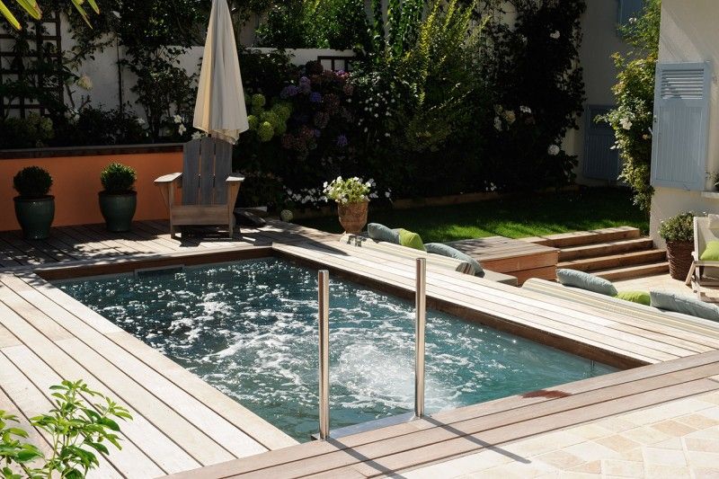 Archives / Espace précieux : Mini piscine dans petit jardin