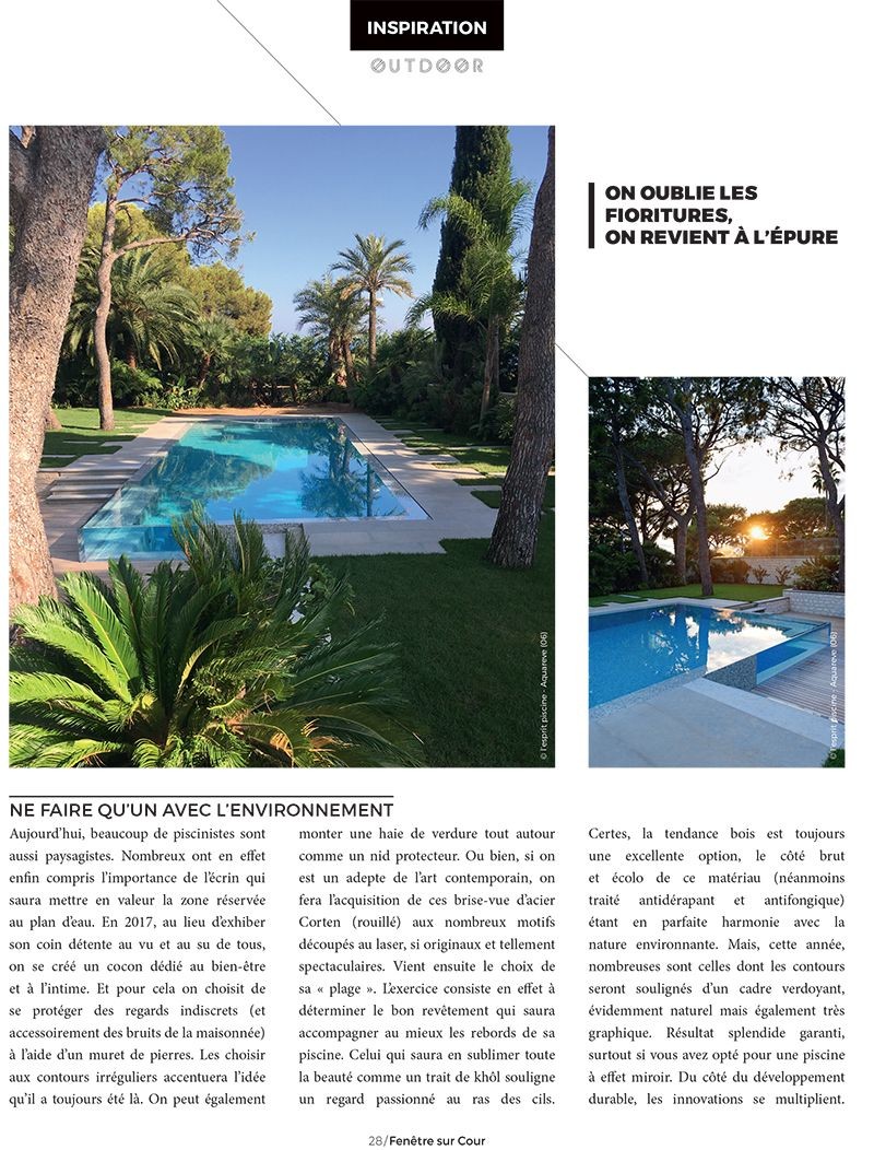 Autour de la piscine inspiration de piscine 