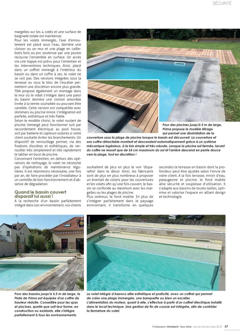 / La sécurité du bassin en toute discrétion ! : piscine avec fond mobile securite