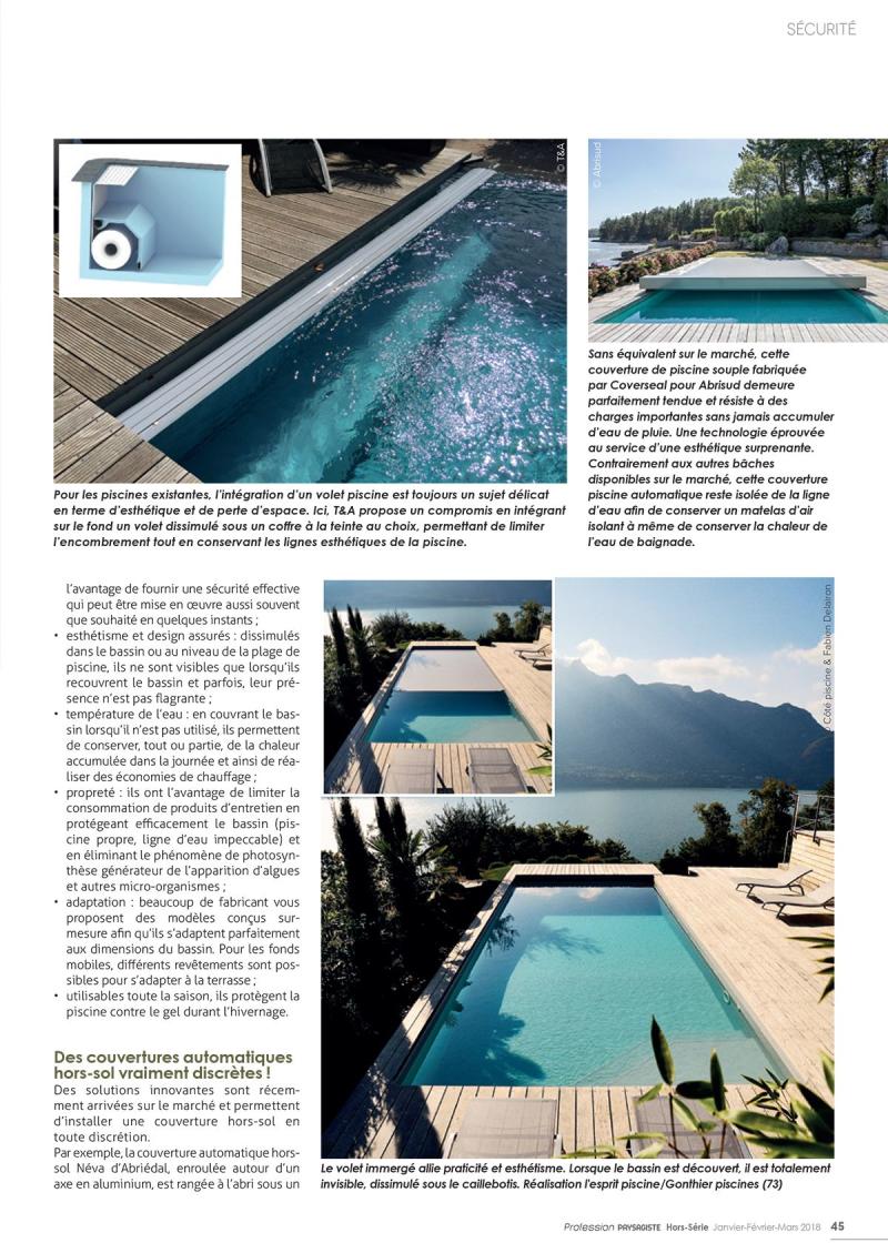 La sécurité du bassin en toute discrétion ! securite piscine 