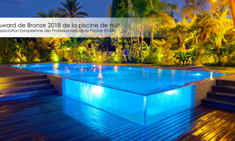 Non classé  Award de Bronze 2018 de la piscine de nuit