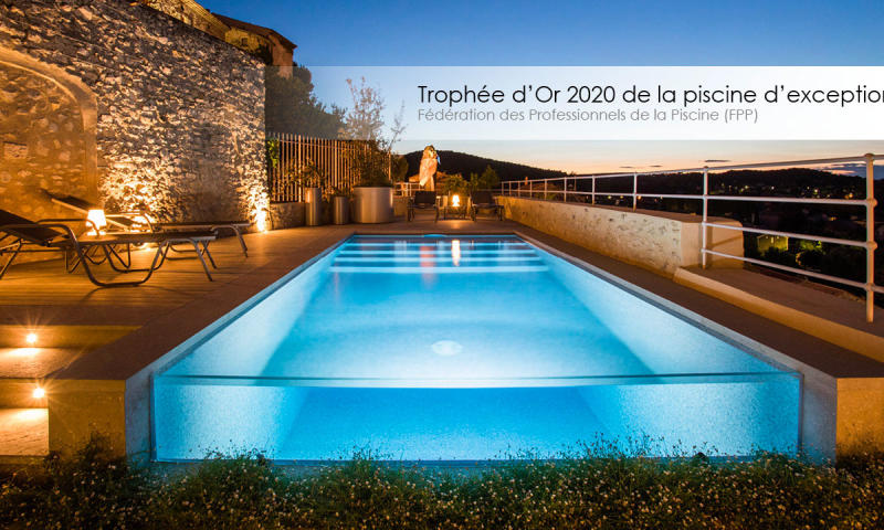 Slider Accueil  Le Trophée d’Or FPP 2020 de la piscine d’exception