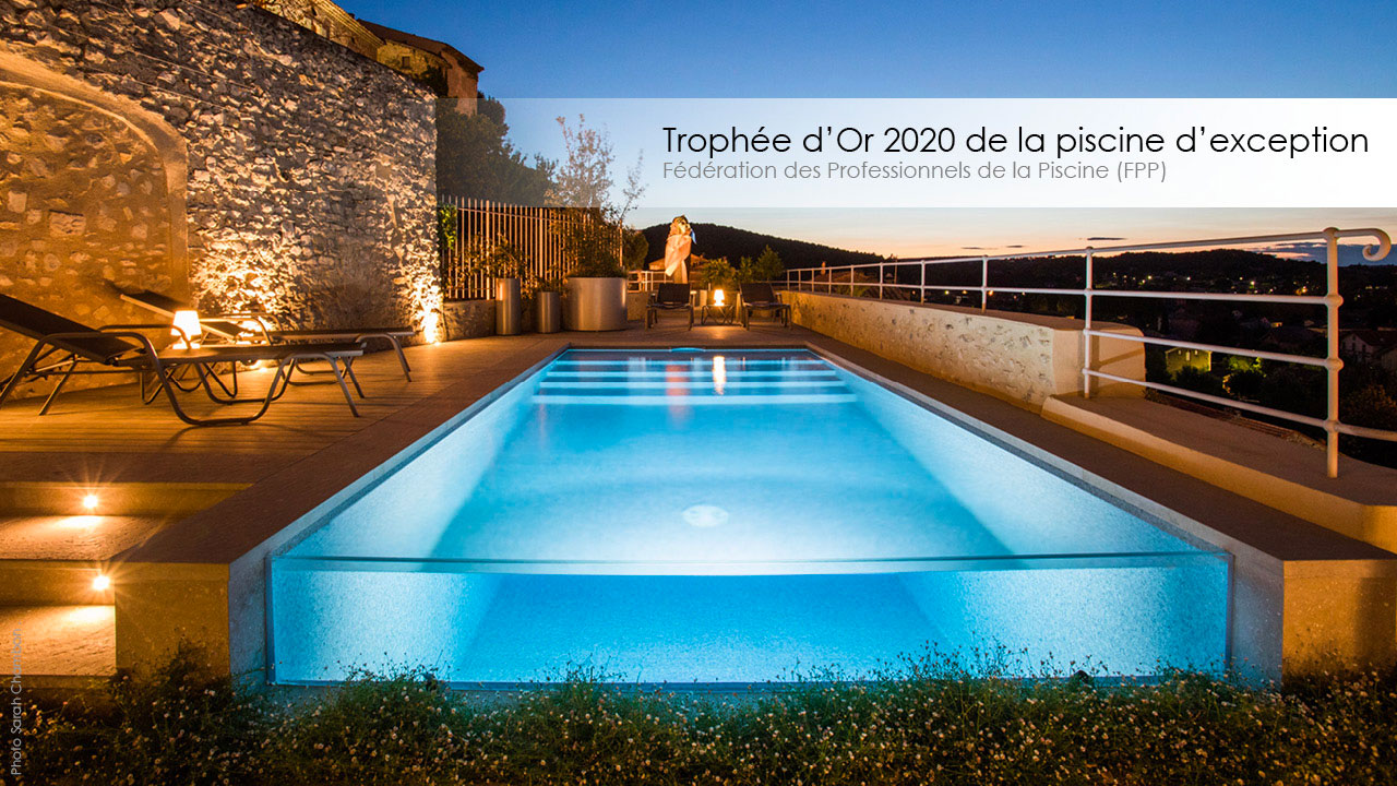 Le Trophée d’Or FPP 2020 de la piscine d’exception