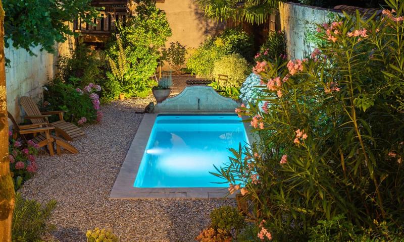 Piscine citadine Gris anthracite  Bassin citadin