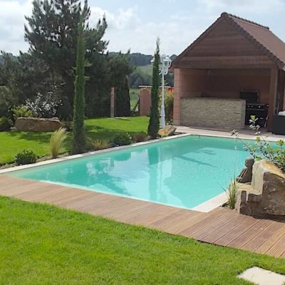 piscine Essonne construite par Flore Boréale