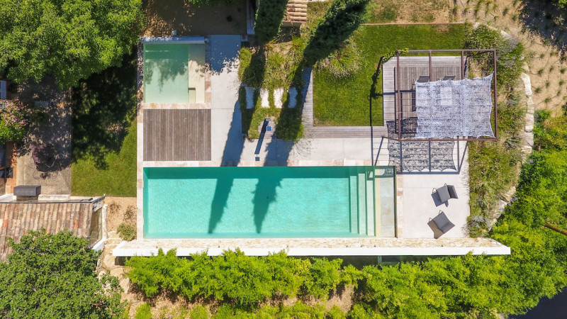 Piscine paysagée Sable 