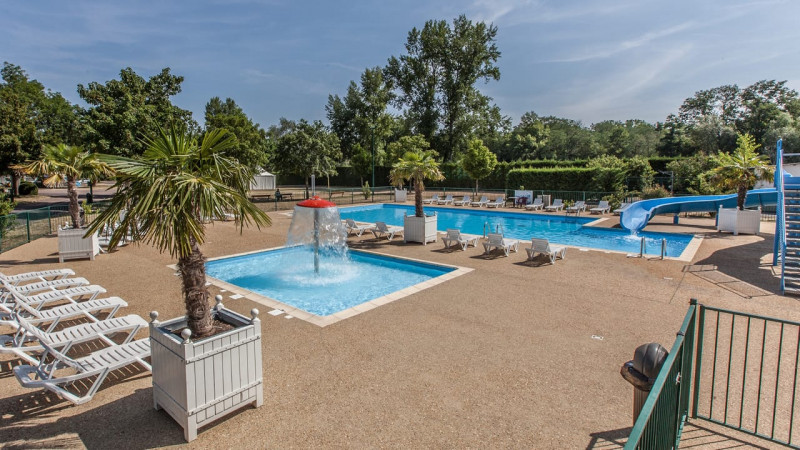 Campings Bleu clair 