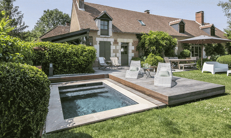 Gîtes & Chambres d'hôtes 3D Gris ardoise  Le Clos de la Saugeure (41)